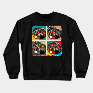 Pop Art Tourtière: A Canadian Christmas Crewneck Sweatshirt